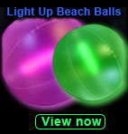 glow and led beach balls